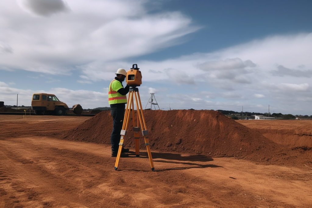 Choisir un niveau laser rotatif adapté au terrassement et à la portée du terrain